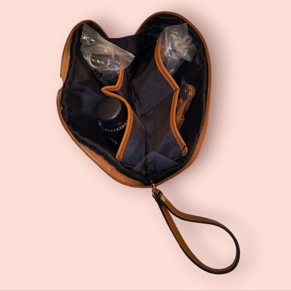 NWOT Open the Wine Tote Purse (Brown&White) w/Cooler, Accessory Set, & Dust Bag - Picture 9 of 17